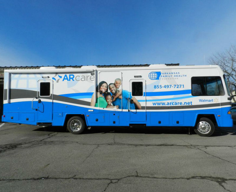 ARcare's Mobile Unit right side